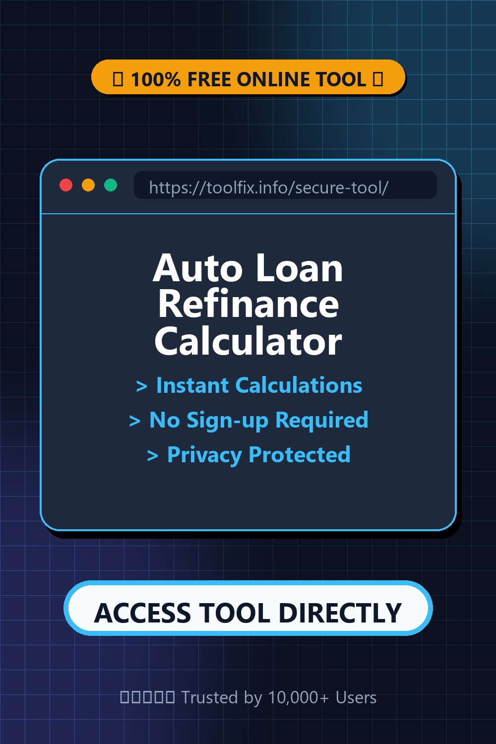 Auto Loan Refinance Calculator (2026 Rate Comparison) 1 Auto Loan Refinance Calculator Premium Tool