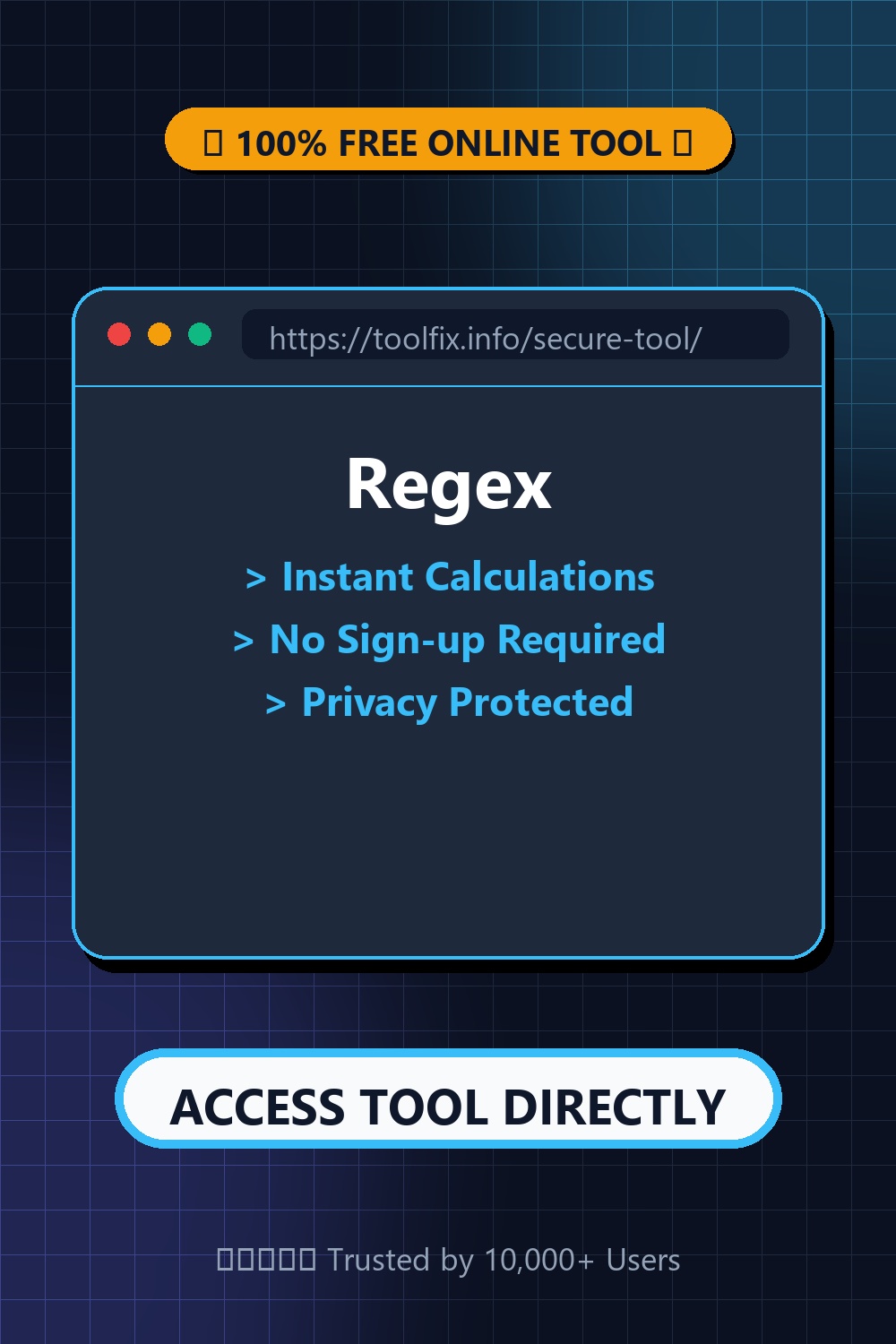 Regex (Regular Expression) Tester & Pattern Checker 1 Regex (Regular Expression) Tester & Pattern Checker Premium Tool